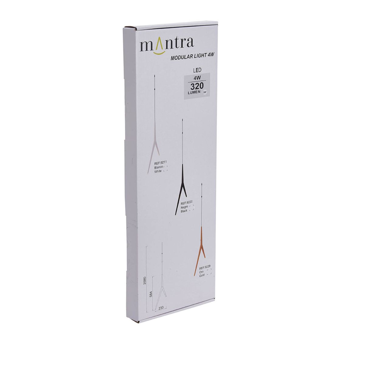 Подвесная люстра Mantra Arrecife 9382+9211 (5L)