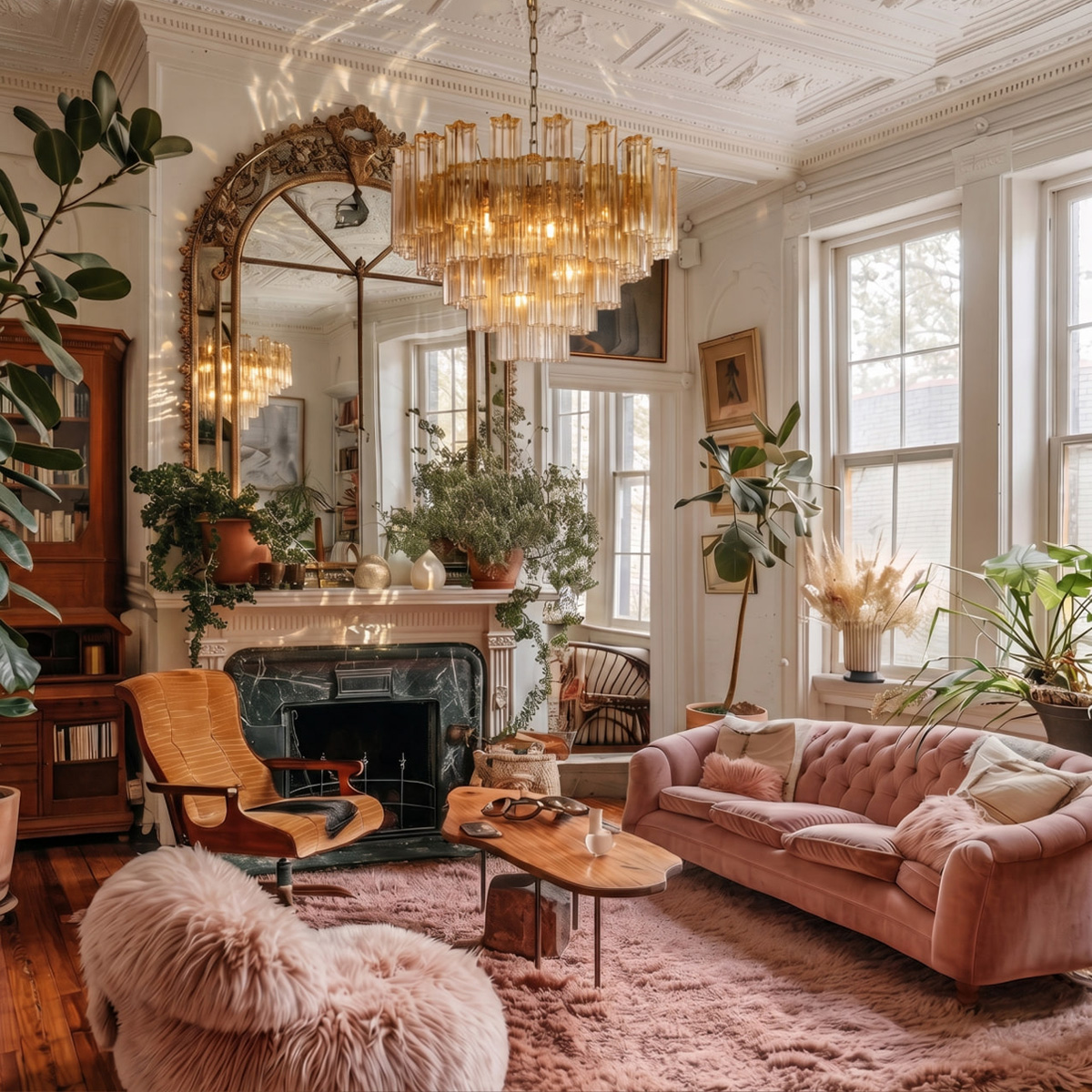 Подвесная люстра Loft IT Murano 10580/800 Champagne