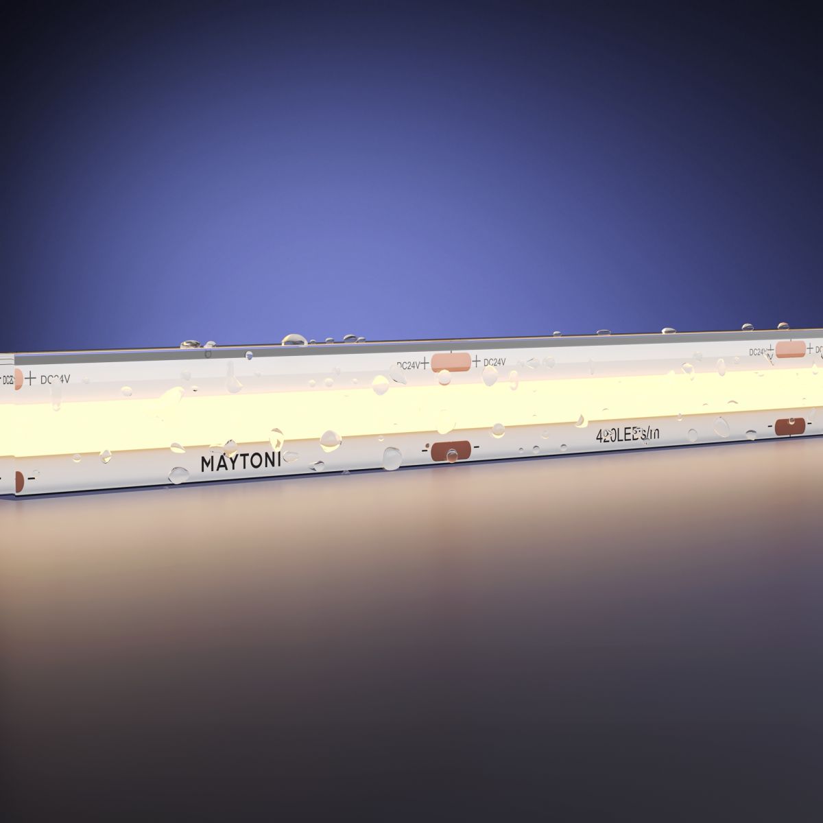 Светодиодная лента Maytoni Led Strip 24В COB 9,6Вт/м 3000К 10м IP 67 201307
