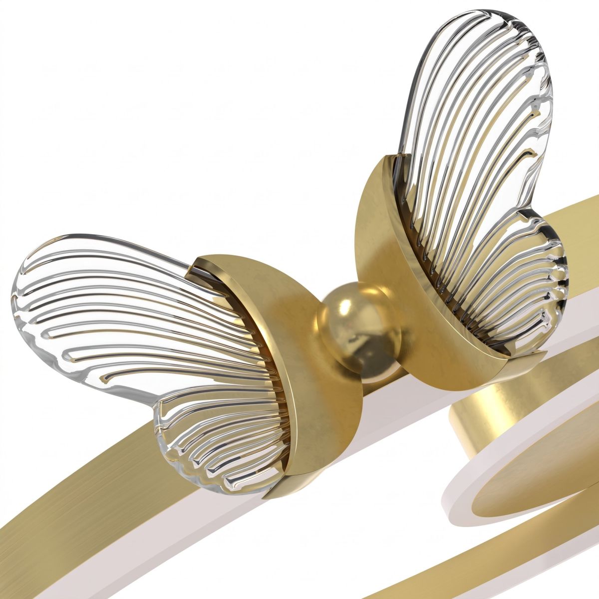 Потолочная люстра Lightera Moth LE309L-3G