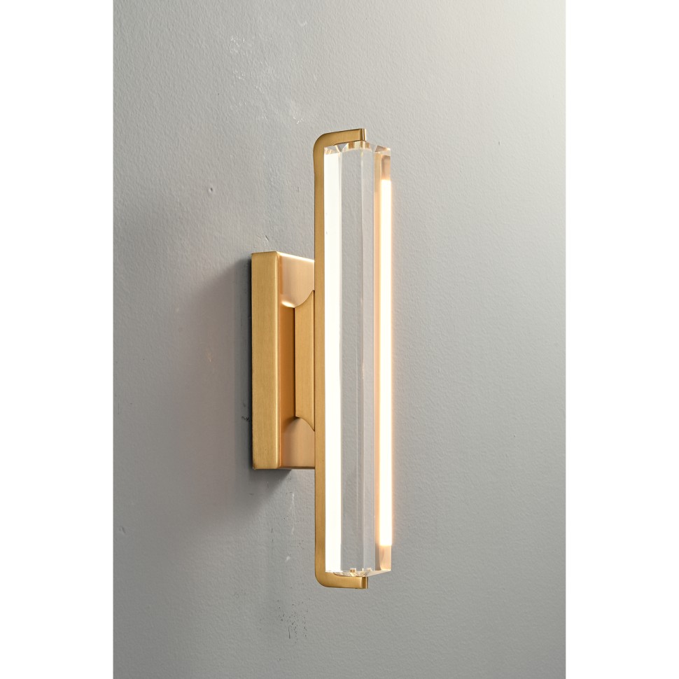 Настенный светильник Belfast Brustin 6502-1W BR