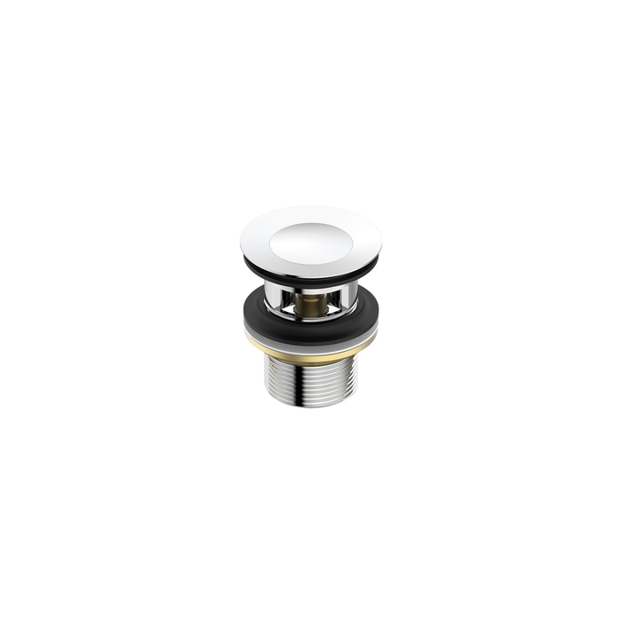 Выпуск для умывальника с переливом, хром, Оптима Хоум (Optima Home), IDDIS, 001SB01i88