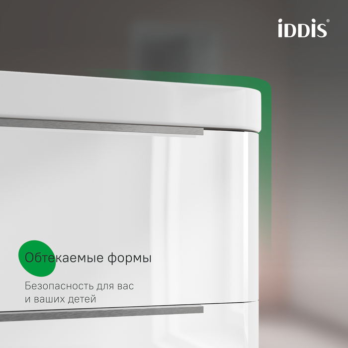 Тумба с умывальником, подвесная, 100 см, белый, Клауд Икс (Cloud X), IDDIS, CLX10W0i95K подходит умыв. 0171000i28