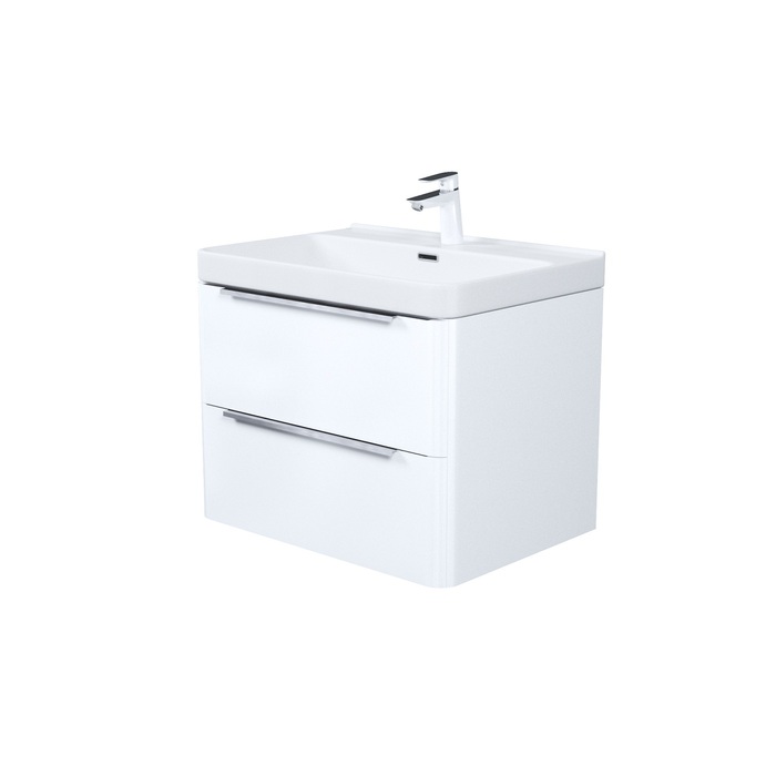 Тумба с умывальником, подвесная, 70 см, белый, Клауд Икс (Cloud X), IDDIS, CLX70W0i95K подходит умыв. 0177000i28