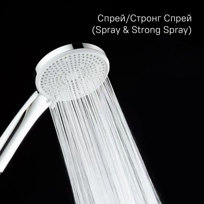 Лейка для душа, 5F, Эссеншл (Essential), Milardo, ESS5FCRM18