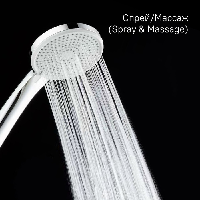 Лейка для душа, 5F, Эссеншл (Essential), Milardo, ESS5FCRM18