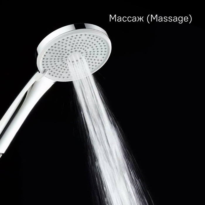 Лейка для душа, 5F, Эссеншл (Essential), Milardo, ESS5FCRM18