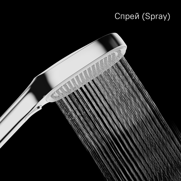 Лейка для душа, 3F, Идеал Спа (Ideal Spa), Milardo, ILS3FC0M18