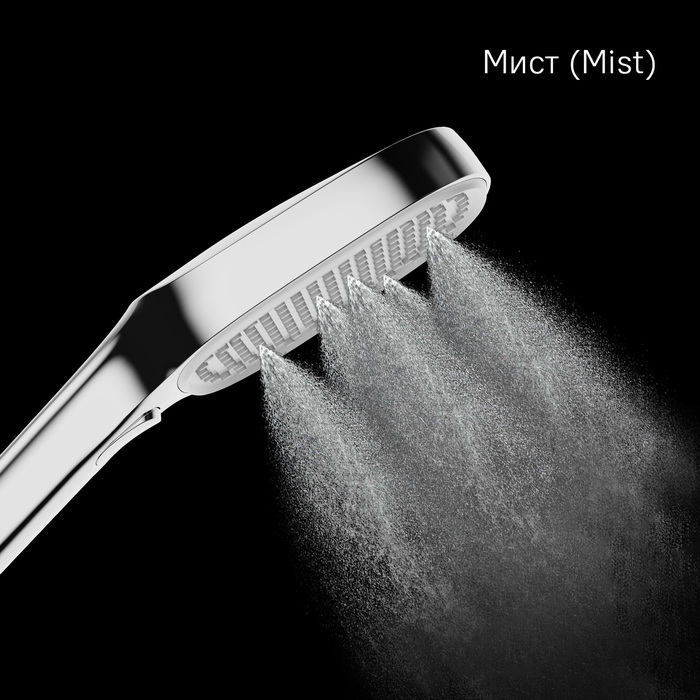 Лейка для душа, 3F, Идеал Спа (Ideal Spa), Milardo, ILS3FC0M18