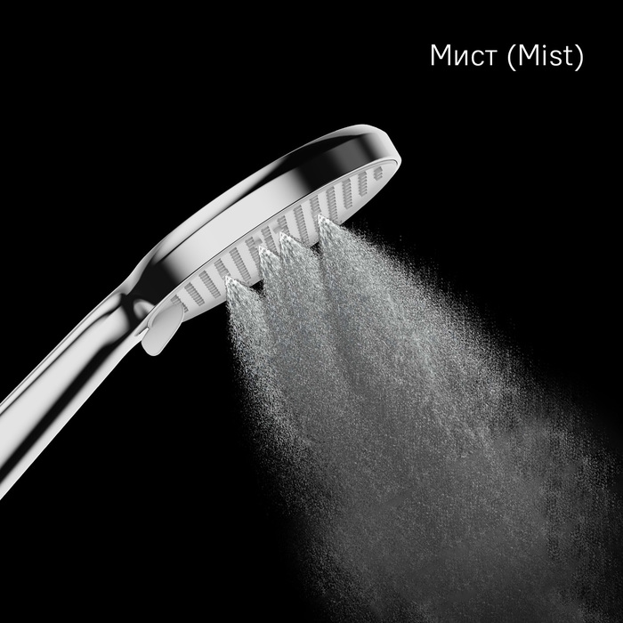 Лейка для душа, 3F, Идеал Спа (Ideal Spa), Milardo, ILS3FCRM18