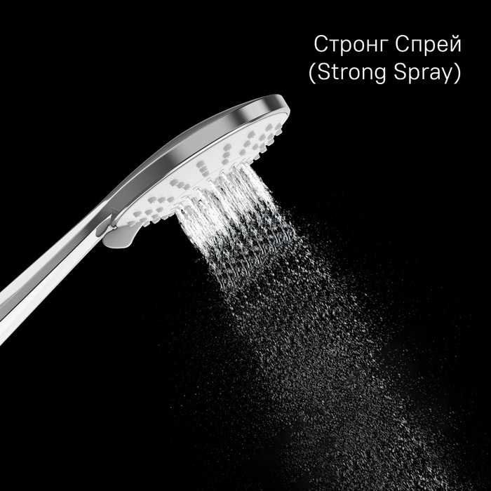 Лейка для душа, 5F, Идеал Спа (Ideal Spa), Milardo, ILS5FCRM18