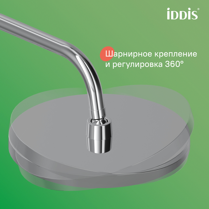 Смеситель для ванны с верхним душем, СпаХоум (SpaHome), IDDIS, SPASBBTi06