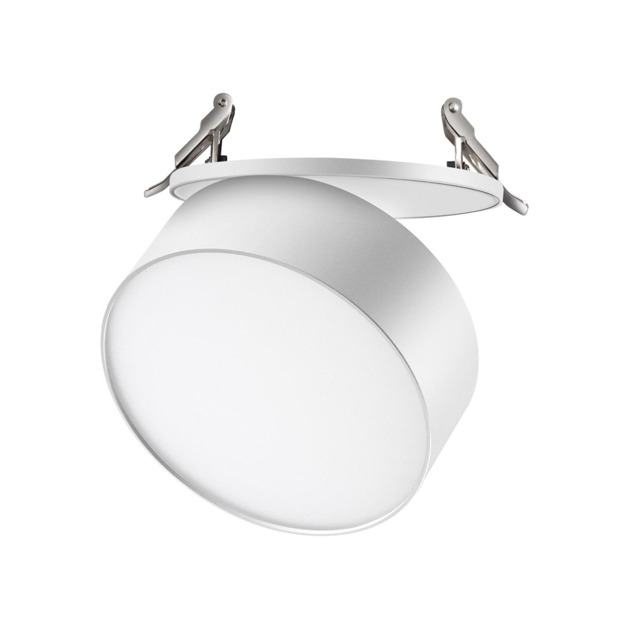 358752 SPOT NT21 525 белый Светильник встраиваемый светодиодный IP20 LED 24W 4000K 2100Лм 100-265V PROMETA