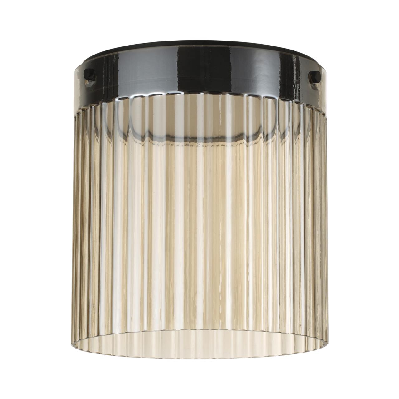 5047/20LC L-VISION ODL24 000 черный/светл.янтарный/металл/стекло Потолочный светильник LED 20W 4000К 2238Лм PILLARI