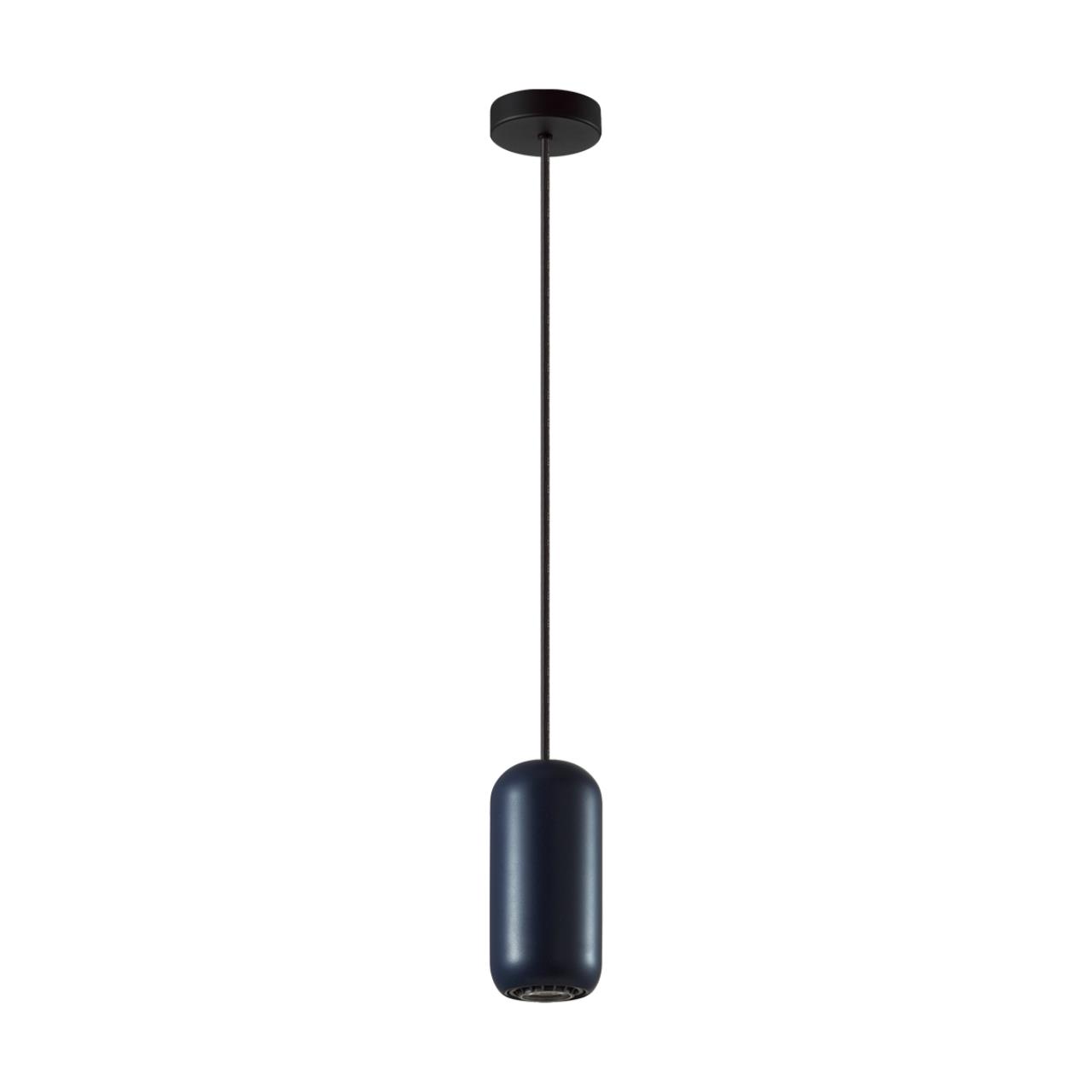 5060/1C PENDANT ODL24 377 темн.синий/черный/металл Подвес GU10 LED 4W COCOON