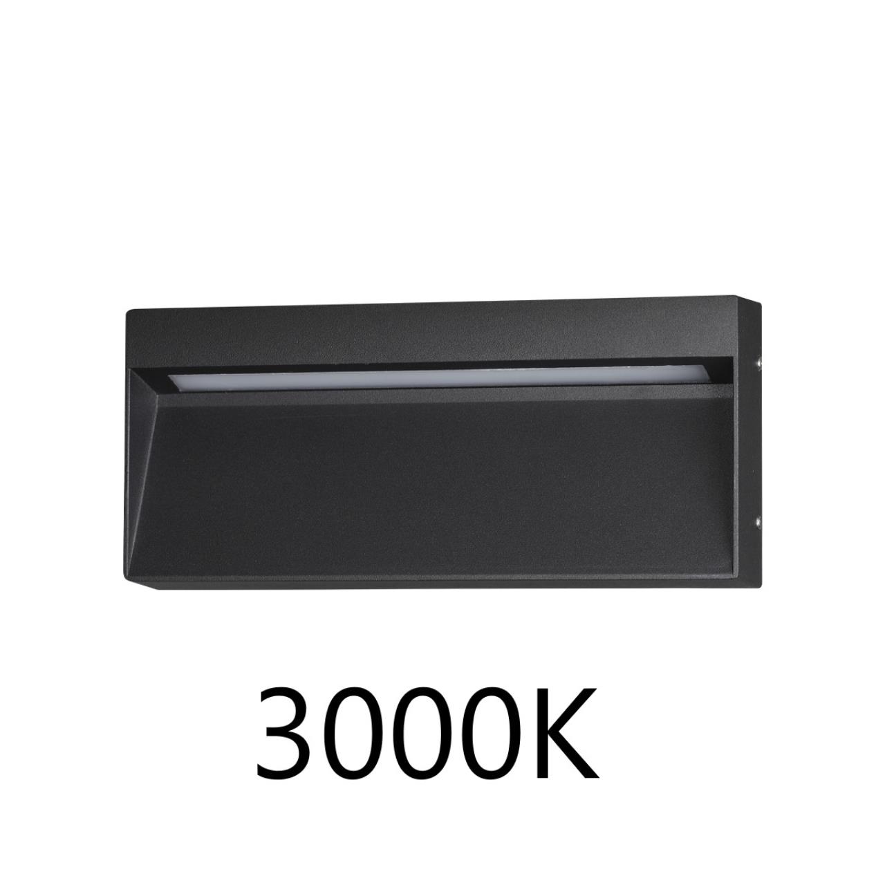 6649/5WL3 NATURE ODL25 695 черный/металл/акрил Подсветка для лестниц IP54 LED 5W 3000K 180° AC85-265V VITTY