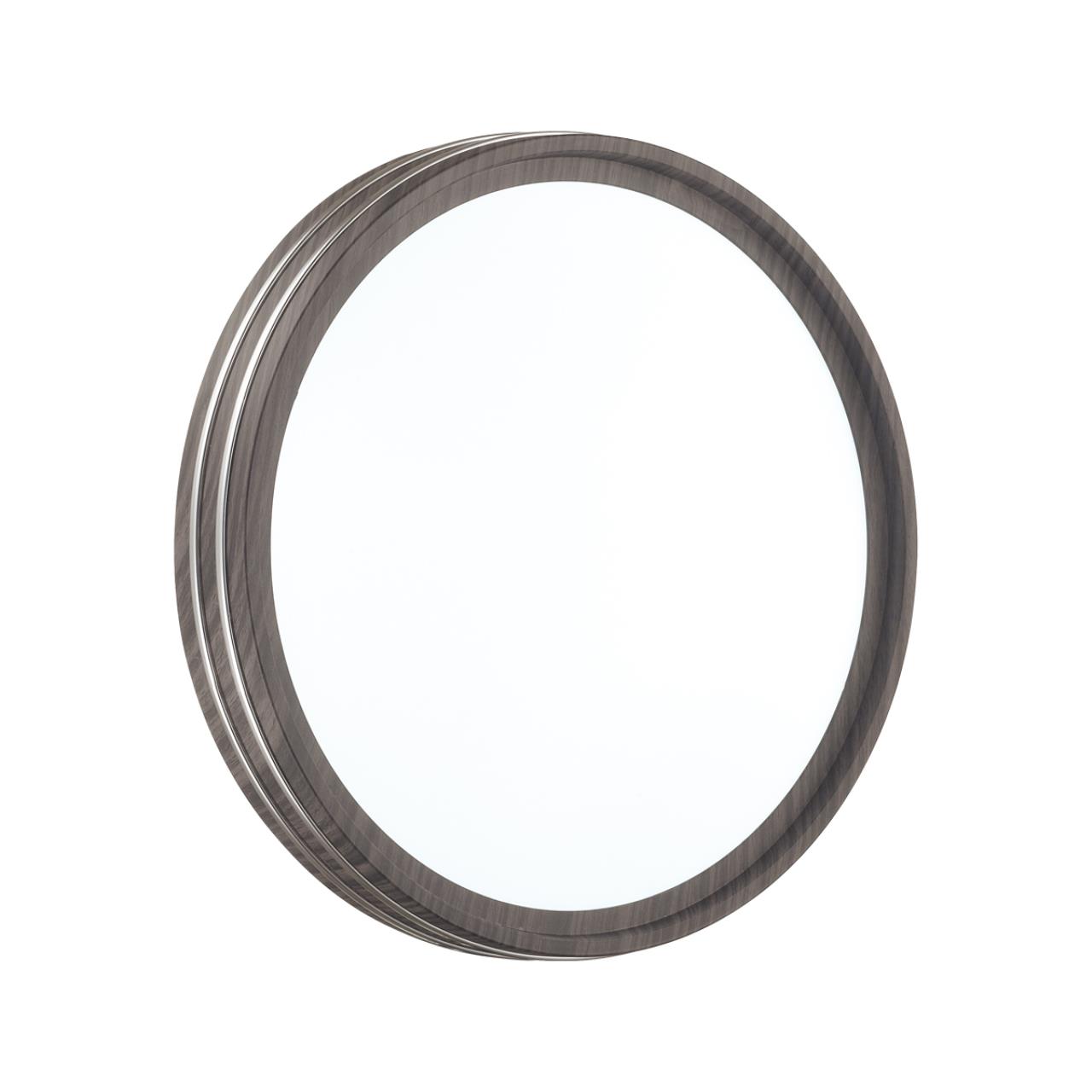 7604/DL PALE SN 176 Светильник пластик/белый/венге/хром LED 48Вт 4000К D390 IP43 TROSTO