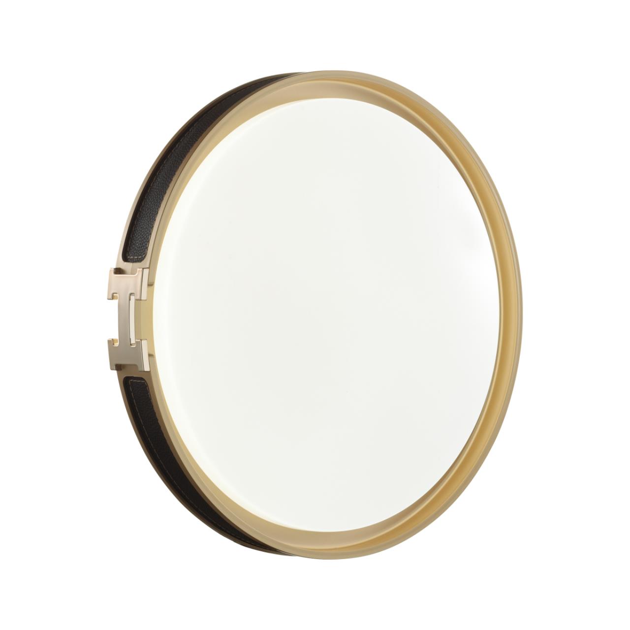 7667/DL COLOR SN 132 Светильник пластик/белый/черный/золотой LED 48Вт 4000К D405 IP43 FAVEMO BLACK