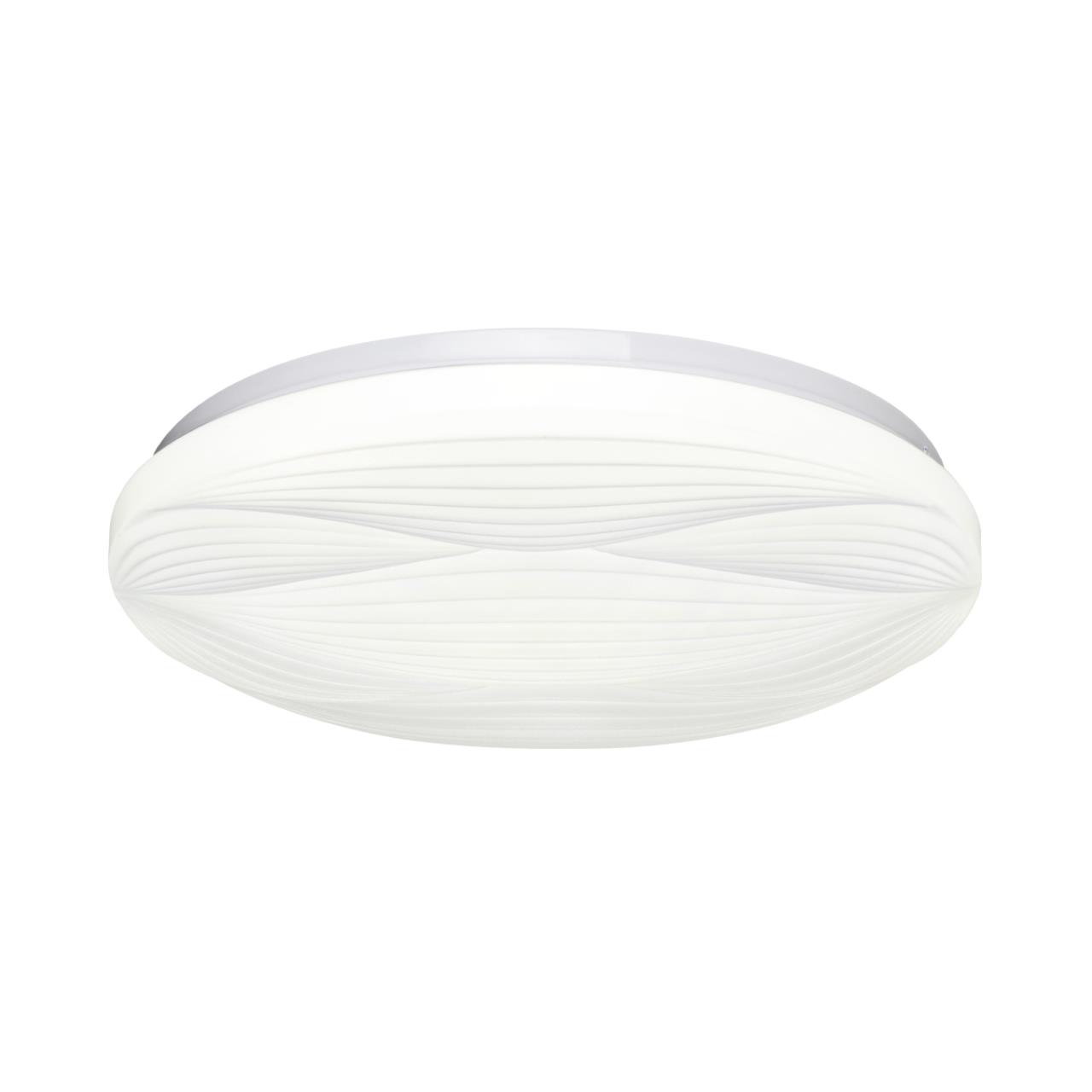 7686/DLN PALE SN 204 Светильник пластик/белый LED 48Вт 3000/4000/6000К D380 IP43 CCT HIMAR