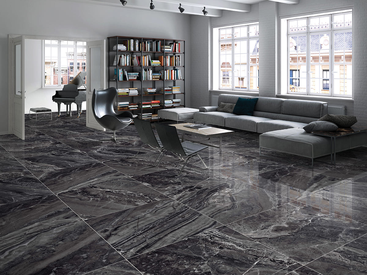 Керамогранит Primavera Titan Black 60x60 см