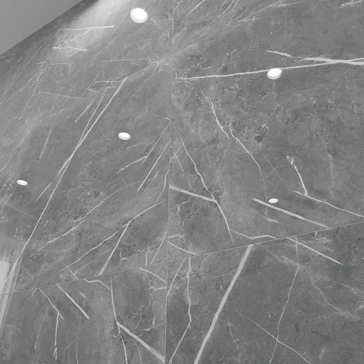 Керамогранит Royce Carnico Grey Polished 60x60 см