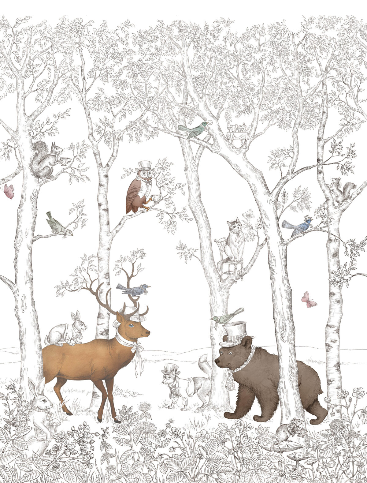 Панно Grandeco Jack 'n Rose 2024 JS 6001