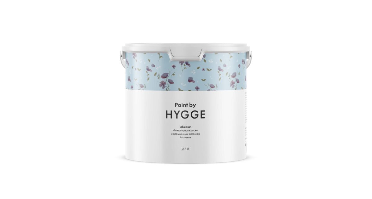 Краска HYGGE Paint Обсидиан 2.7 л