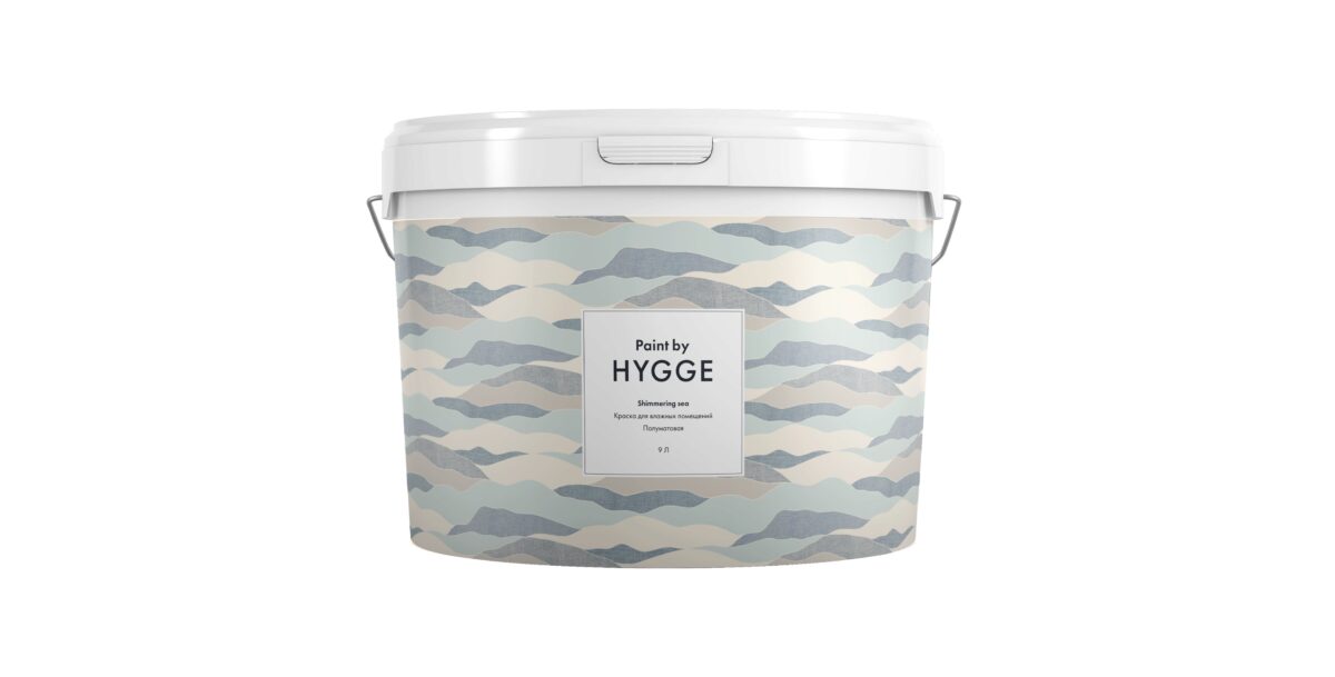 Краска HYGGE Paint Мерцающее море 9 л