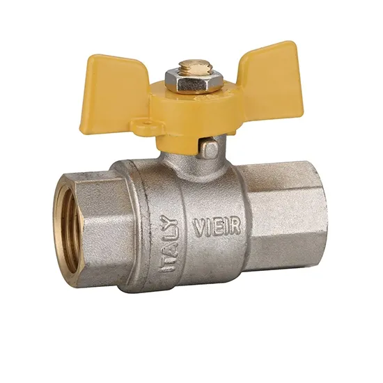 Кран газовый 3/4" ВВ (г.г.)