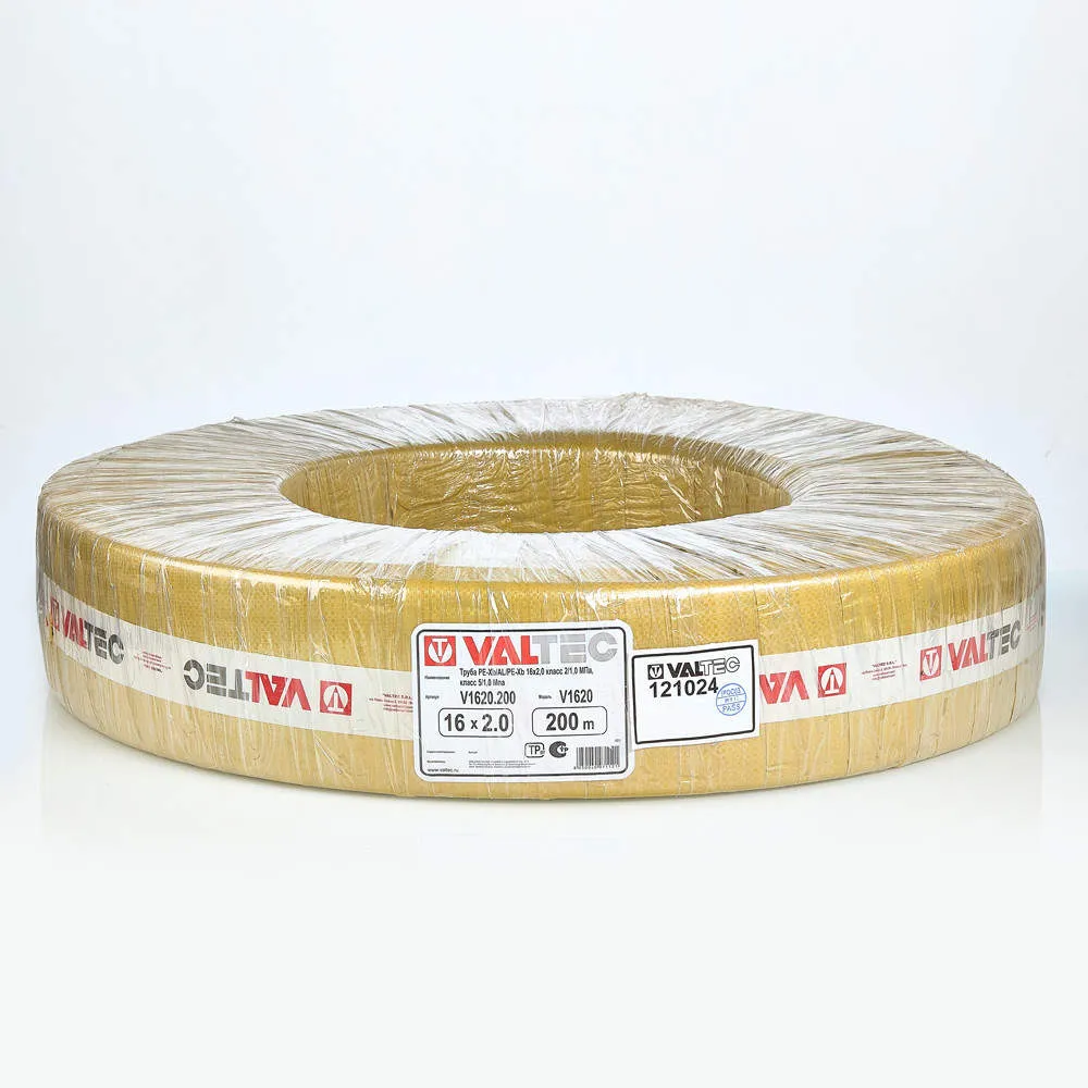 Труба м/п Valtec PE-Xb/Al/PE-Xb 16х2; 200 м.