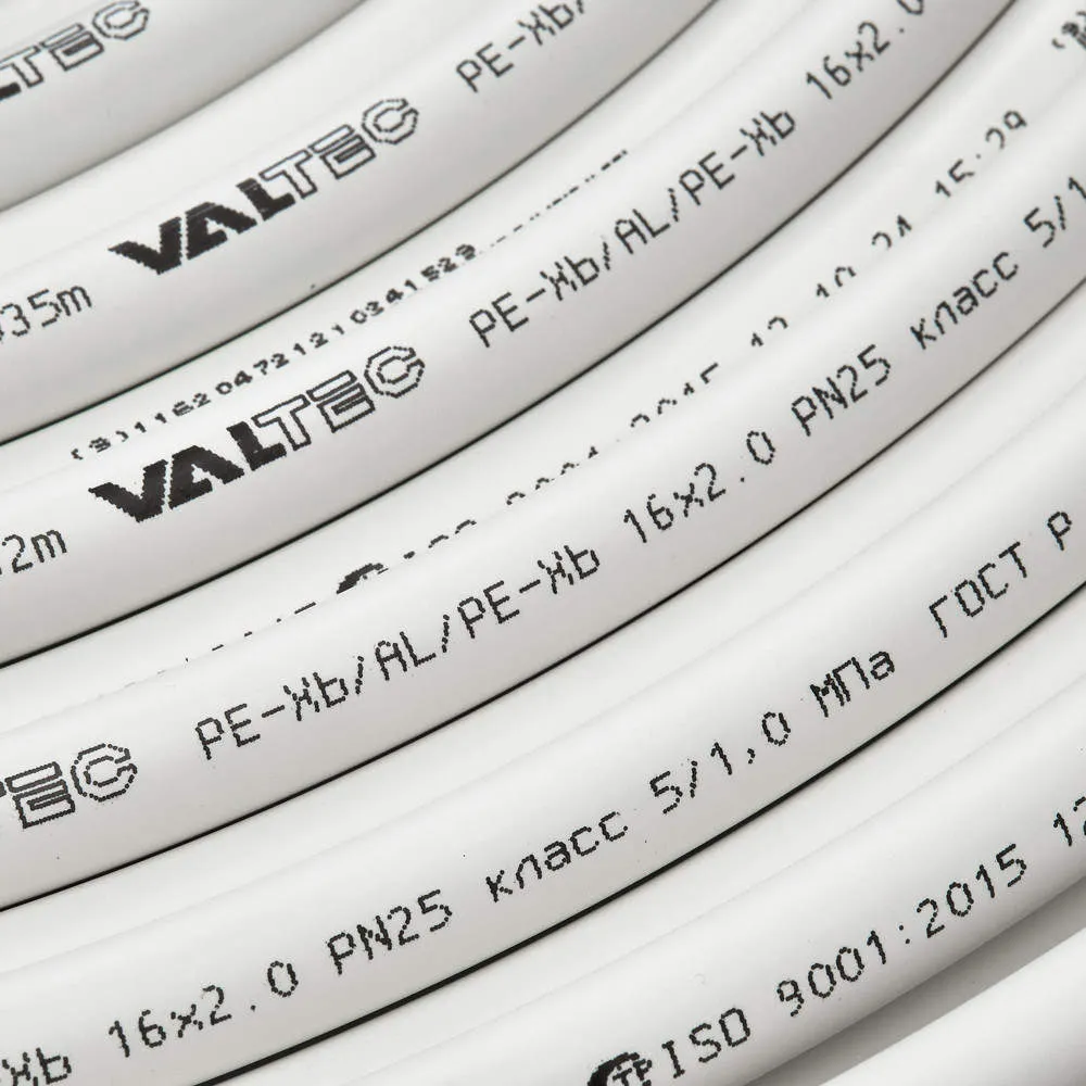 Труба м/п Valtec PE-Xb/Al/PE-Xb 16х2; 200 м.