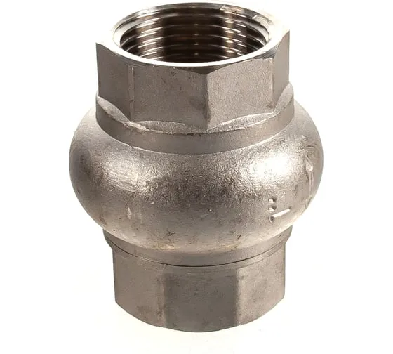 Клапан обратный 1" (латунный  золотник) Valtec