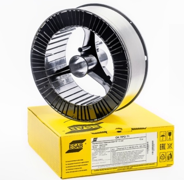 Порошковая проволока ESAB ОК ПРО 71