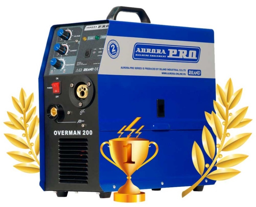 Инверторный сварочный полуавтомат AuroraPRO OVERMAN 200
