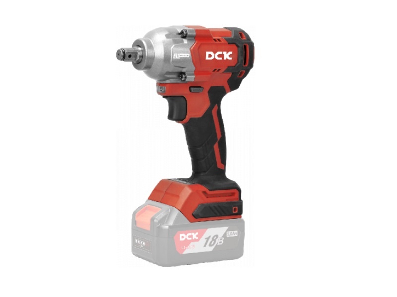 Гайковерт аккумуляторный ударный бесщеточный DCK KDPB488Z, 18В, 1/2 ", 488нм, без Акб и З/У