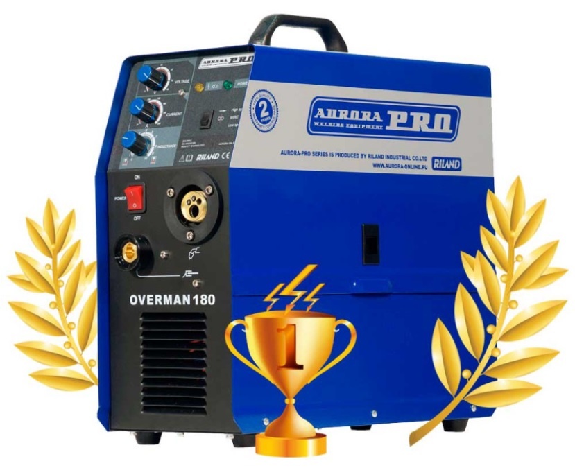 Инверторный сварочный полуавтомат AuroraPRO OVERMAN 180