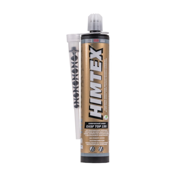 Химический анкер HIMTEX EASF-150 (300 ml) эпокси-акрилат для любого бетона,кирпича +1 насадка