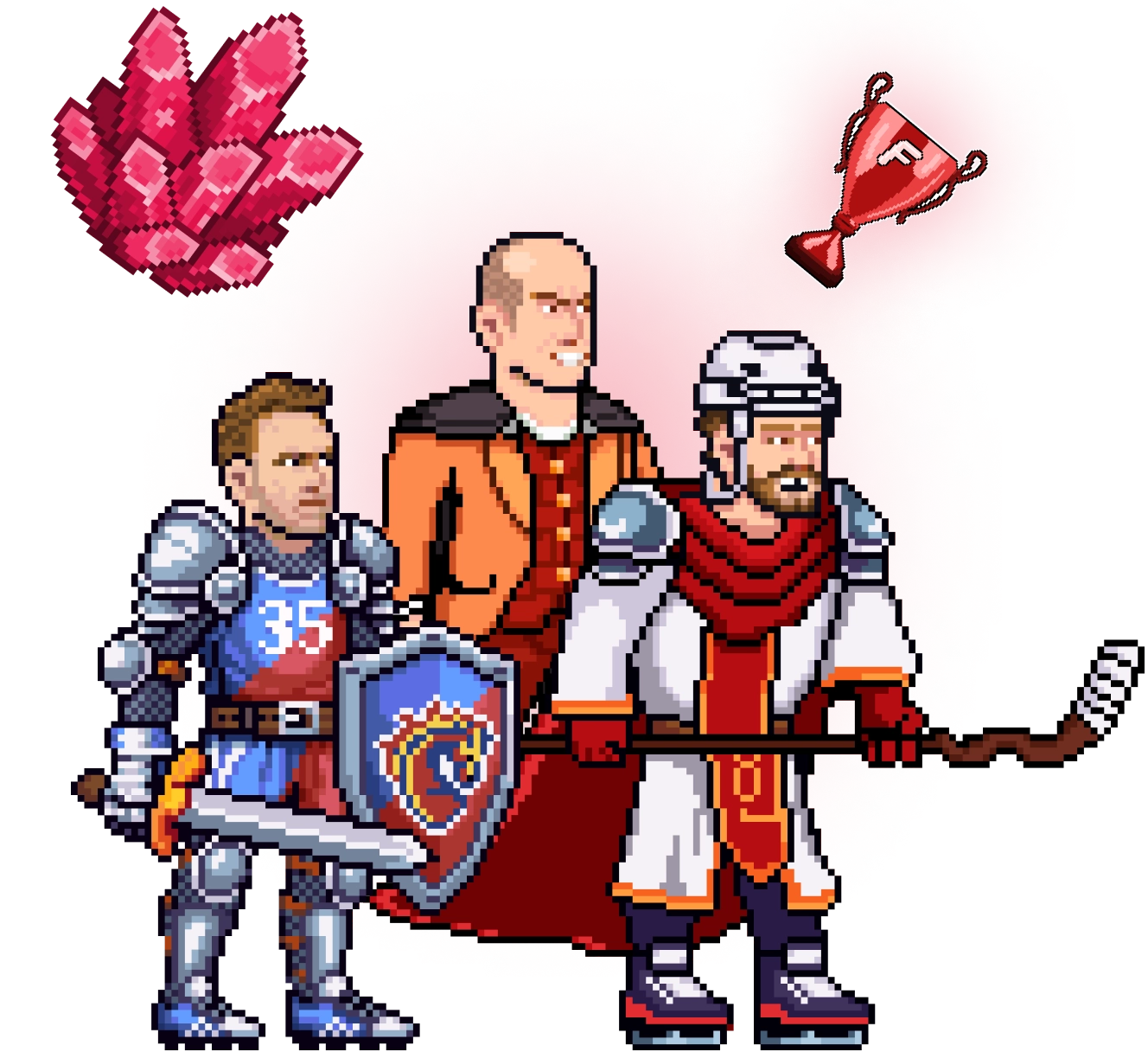 Футер (блок персонажа) – Властелин игры