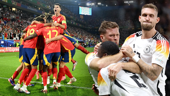 Кто победит в битве ярчайших сборных Евро? Делай прогноз на Испания — Германия и выиграй футболку топ-сборной