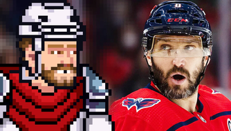 Реальный Овечкин идет за рекордом Гретцки, а виртуальный — побеждает оборотней! Новая игра с легендой НХЛ