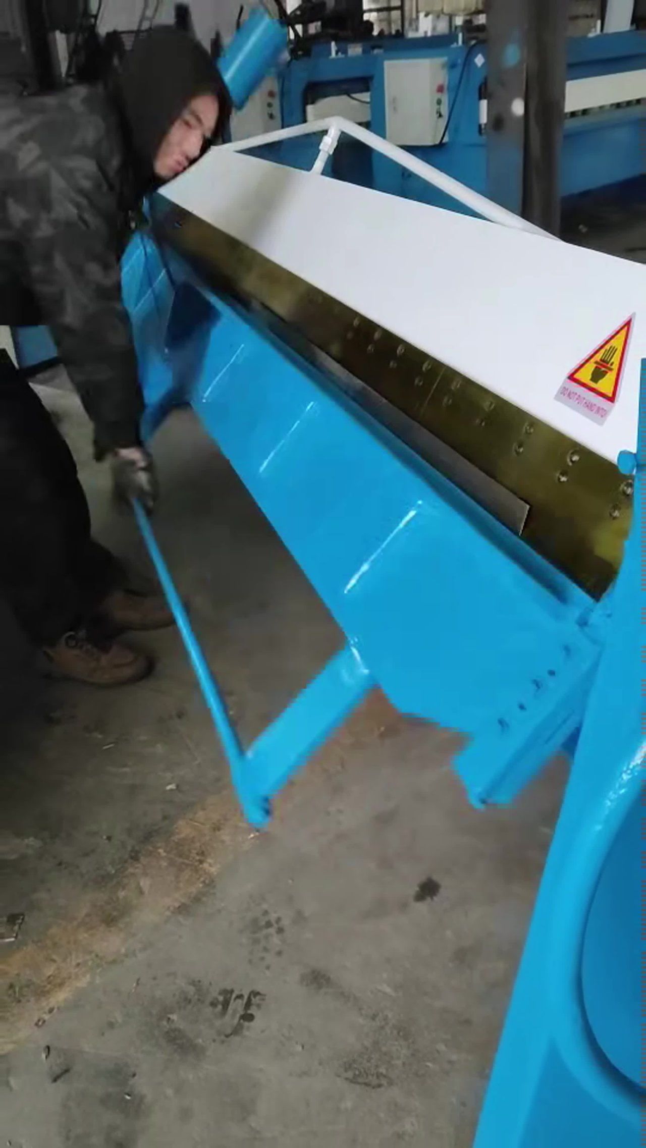 Механический листогибочный пресс WS-2500