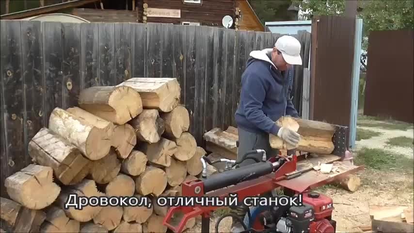 Дровокольный станок горизонтально-вертикальный WC-18/500V