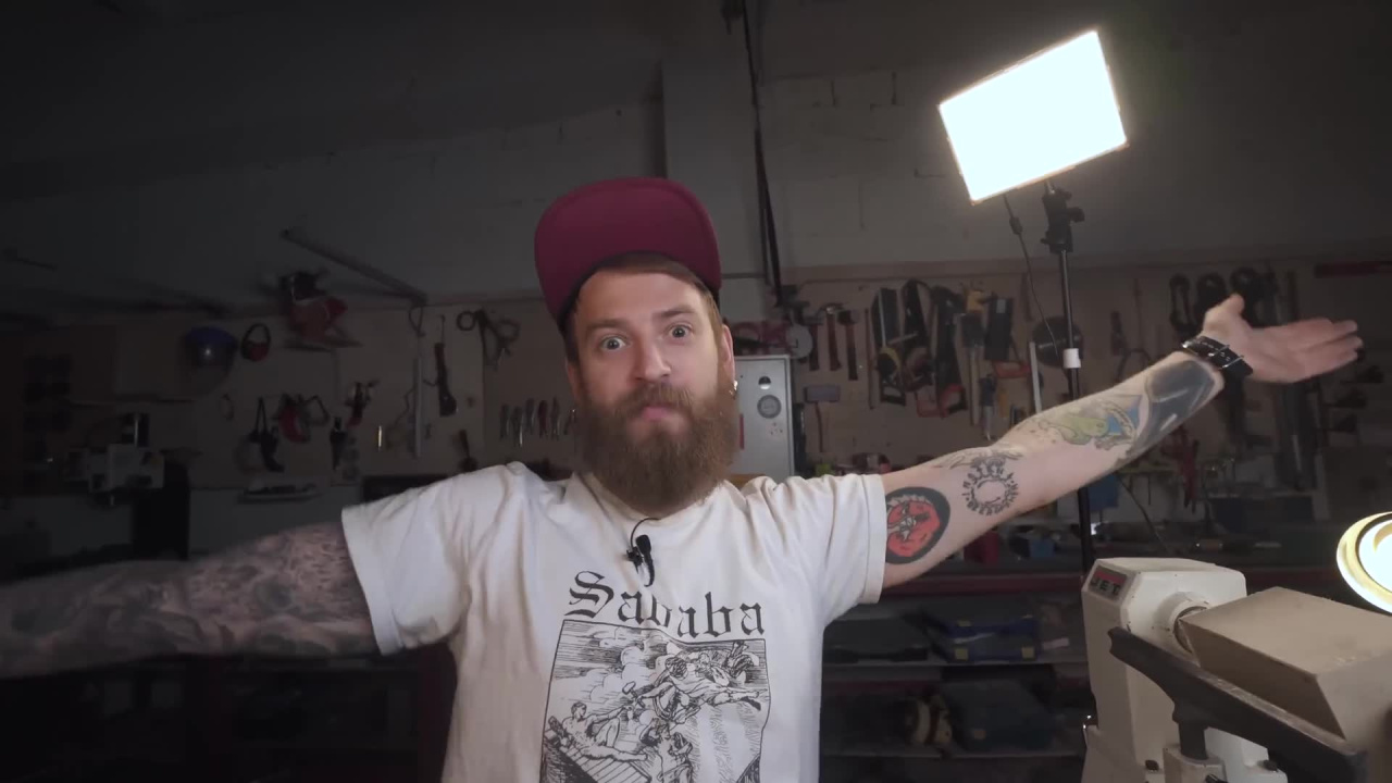 Эксперимент с токарным станком и рубанком