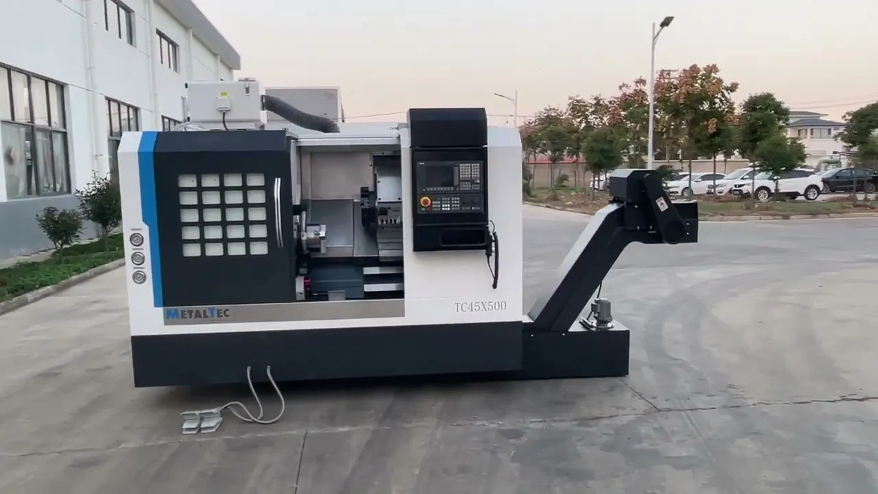 Токарный станок ЧПУ с наклонной станиной MetalTec ТС 40