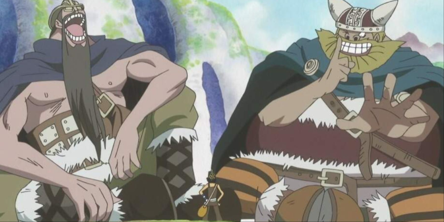 Изображение в галерее статьи: One Piece: Все расы, изображенные на древней фреске Эльбафа