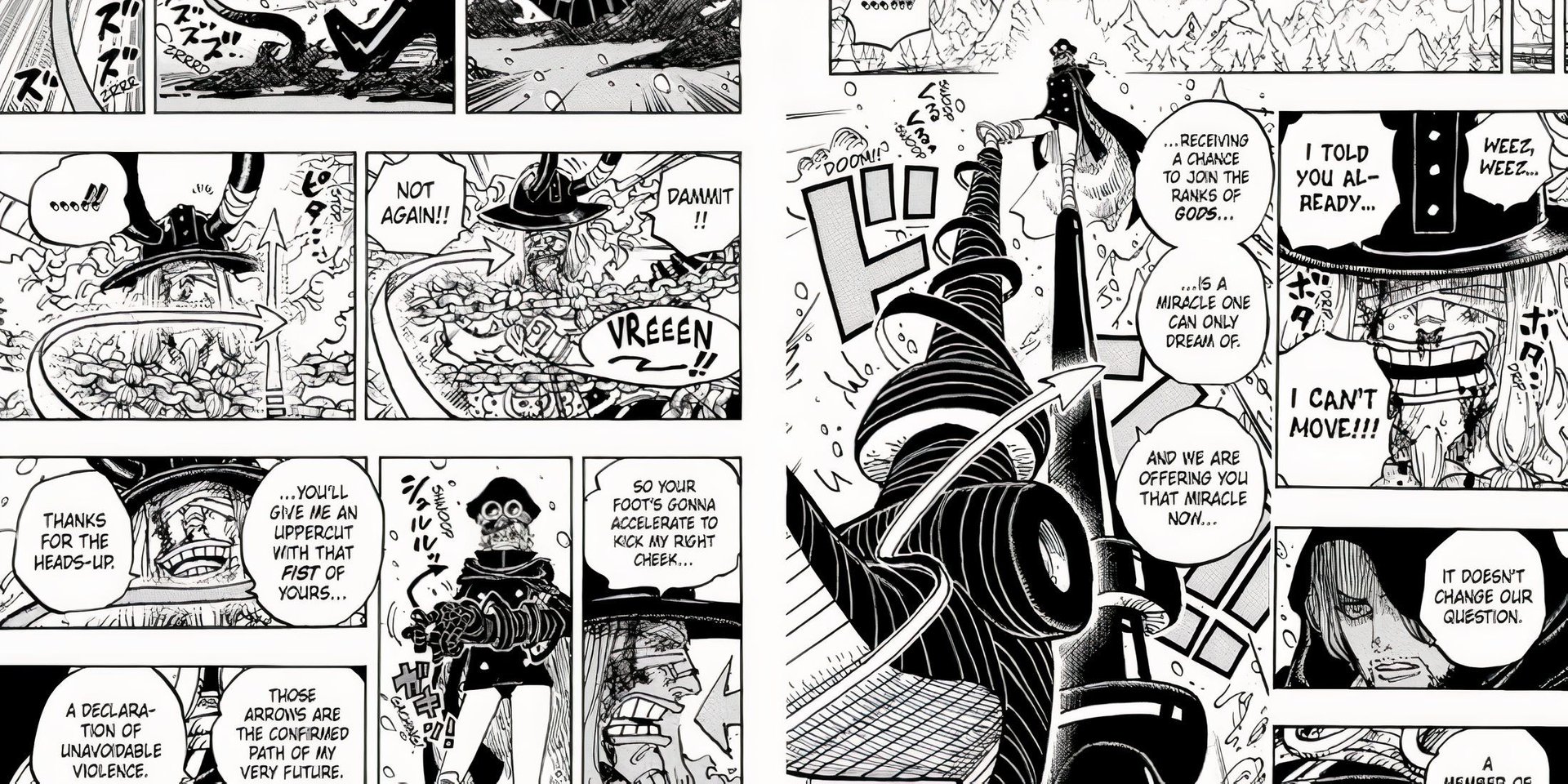 Изображение в галерее статьи: One Piece: Ода Только Что Раскрыл Абсолютную Силу Святых Рыцарей
