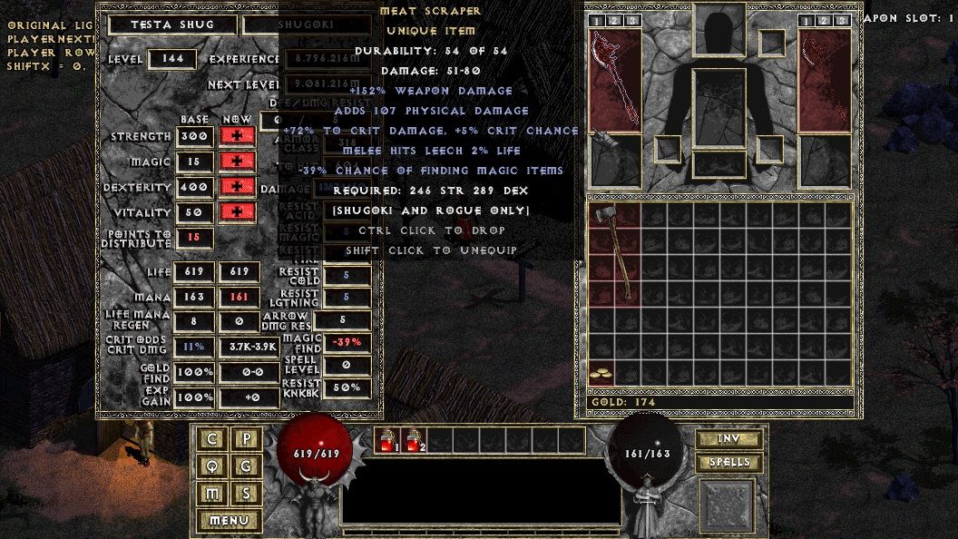 Изображение в галерее статьи: Diablo 1 получает модификацию Hell 3