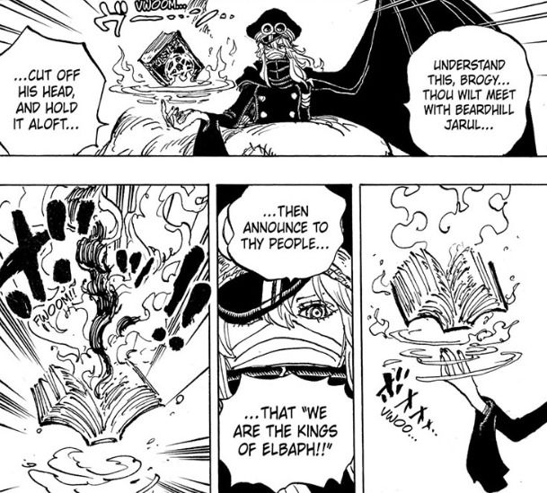 Изображение в галерее статьи: Глава 1150 One Piece потрясает всю арку Эльбафа появлением нового Короля Демонов
