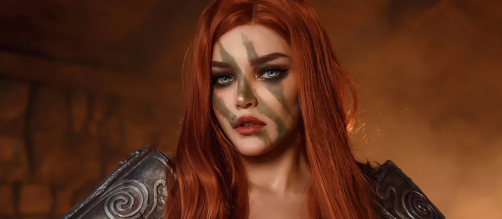 Изображение к статье: Косплеерша раздела Эйлу Охотницу из TES 5: Skyrim