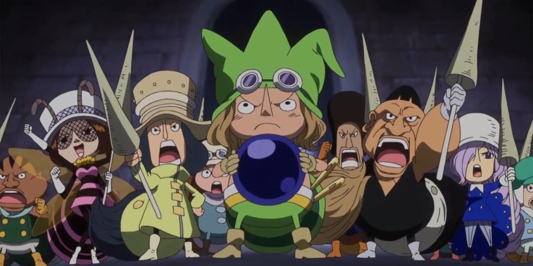 Изображение в галерее статьи: One Piece: Все расы, изображенные на древней фреске Эльбафа